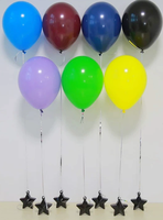 Accessoires pour ballons 2026, étoile métallique réutilisable en plastique, pendentif pour mariage, globos, bloc de poids, livraison directe