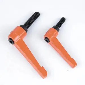 Made in China Clamping lever Adjustable handle Clamp knob UNC sizes Orange Female and Male
