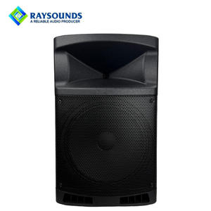 15인치 액티브 PA 스피커 500W 파워드 라우드스피커 (USB, XLR 스테레오 오디오, 하이 레졸루션 오디오 지원, 플라스틱, 2개 스피커, 공장 직송) - Product Image 3