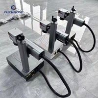 Machine de marquage laser à fibre 20W/30W/50W, machine de gravure laser portable pour métal, mini machine de marquage laser à fibre divisée 30W 50W