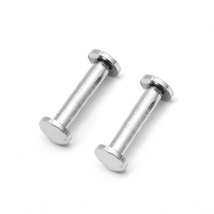 Exquisite Key Ring Zinc Alloy Chrome Plated Minimalist Design Home Furniture <b>Hardware</b> 8x4x18mm Durable - Product Image 2