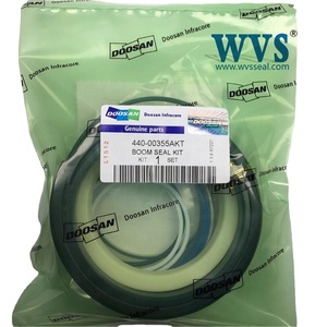 <span class=keywords><strong>Kit</strong></span> de Reparación de Excavadora, <span class=keywords><strong>Kit</strong></span> de Sellos para Cilindro de Brazo 440-00355AKT, Juntas Tóricas para Brazo de Excavadora Solar225LC-V - Product Image 2