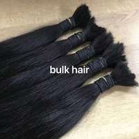 Extensions de cheveux humains bouclés crépus birmans, vente chaude, lots de cheveux vierges vietnamiens non traités, double trame, en vrac