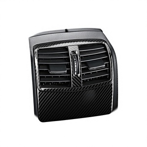 Garniture de ventilation arrière en métal style fibre de carbone pour Mercedes Benz CLS260 300 320 350 2012 2017 - Product Image 1