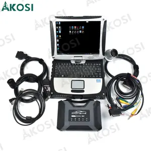 V2023 for SUPER MB PRO M6 with Multiplexer Wireless Star Diagnosis Tool CF19 CF-19ラップトップ
