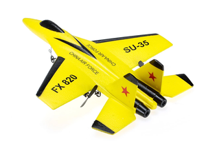 <span class=keywords><strong>Planeur</strong></span> RC FX-820 2.4G 2CH Télécommande SU-35 <span class=keywords><strong>Planeur</strong></span> 290mm Envergure EPP Micro <span class=keywords><strong>Avion</strong></span> RC à Voilure Fixe Intérieur - Product Image 4