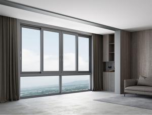Nouvelle conception <span class=keywords><strong>de</strong></span> fenêtre coulissante en verre trempé <span class=keywords><strong>de</strong></span> style français pour cuisine extérieure, avec cadre en alliage d'aluminium coupe-vent, installation facile 5 - Product Image 3