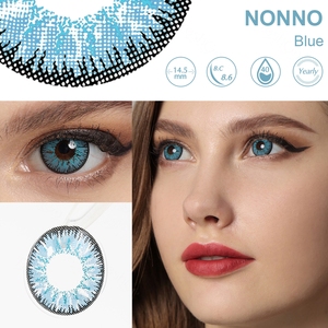 Livraison gratuite Freshgo Flare Lentilles de contact colorées rouges, lentilles de contact colorées brillantes pour les yeux - Product Image 4