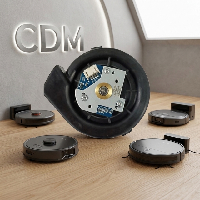 BL2010F CDM 14.4V Robot Vacuum Suction Module Brushless Outer Rotor Motor IP55 18500RPM for Smart Home Cleaner Robot 4KPa