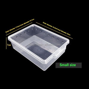 USMILE Di Grande Successo Rack Professionale Portatile Multicolore da Interno in Materiale PP Trasparente per Serpenti Terrario per Rettili - Product Image 6