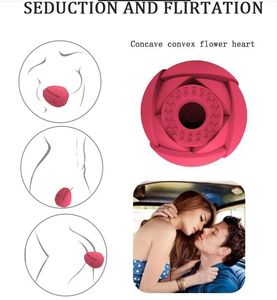 Mainan jilat Oral yang baik stimulasi khusus untuk wanita Vibrator bentuk mawar pemijat puting klitoris - Product Image 4