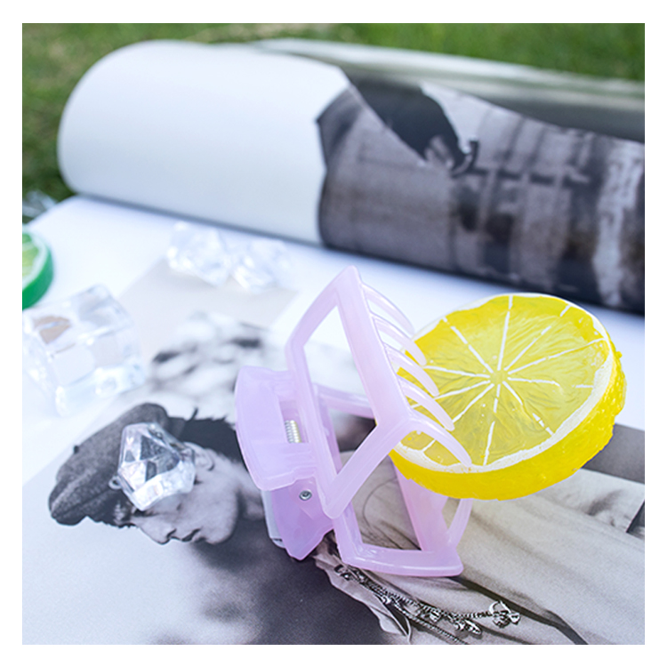 2021 Корея Геометрическая квадратная акула зажим для волос аксессуары оверсайз полый прямоугольный дизайнерский зажим для волос