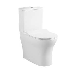 Inodoro Monobloque Sara sin Borde, Conexión Universal a la Pared - Product Image 1