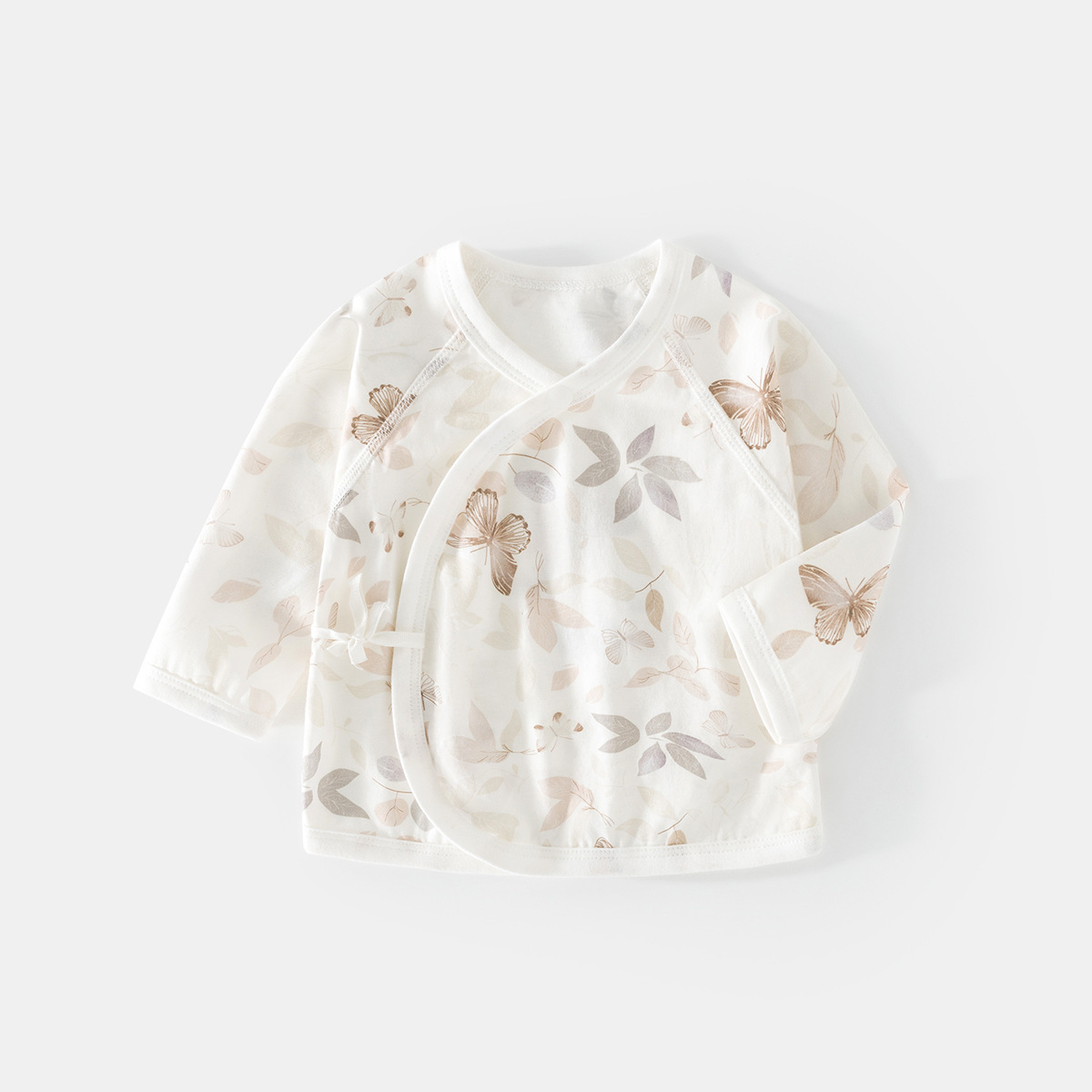 Curry color-summer butterfly ice oxygen cotton half back