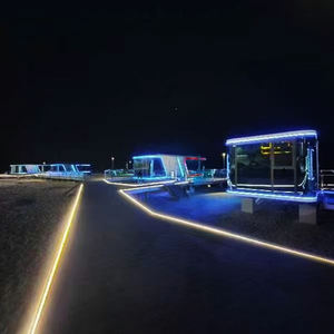 Personnaliser 40ft 20ft Portable Mobile Glamping Espace Capsule Resort Hôtel Petite Maison sur roues/Luxe Living Capsule House - Product Image 4