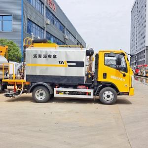 Foton 6 큐빅 자동 아스팔트 분배기 트럭 시립 도로 엔지니어링 포장 - Product Image 4