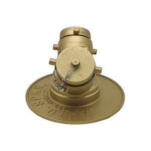 Resistente 100mm X 65mm X 65mm valvola di irrigazione flessibile integrata dei <span class=keywords><strong>vigili</strong></span> <span class=keywords><strong>del</strong></span> <span class=keywords><strong>fuoco</strong></span> di collegamento attrezzatura antincendio di base - Product Image 2