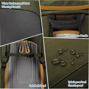 Échantillon gratuit Sac à chaussures de ski personnalisé Sac à chaussures de ski à porter soi-même Sac à dos de luxe pour snowboard Sac à dos pour snowboard - Product Image 5