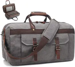 Túi Duffel Da Thật Chống Nước Cho Nam Theo Yêu Cầu Của BSCI