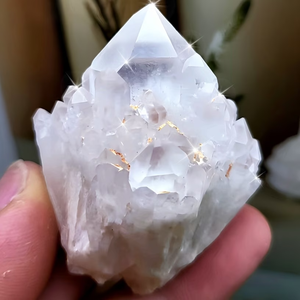 Cristal de Cuarzo Transparente de Alta Calidad, Racimo de Cristales en Forma de Piña, Cristal Natural para Decoración - Product Image 6