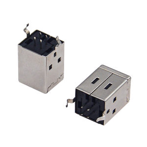 Conector USB Tipo B Hembra, Vertical de 180 Grados, Montaje a Través de Orificio, para Impresora y Escáner - Product Image 4