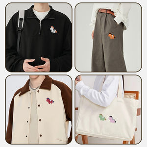 Parches Bordados Termoadhesivos Cosidos a Mano con Diseño de Caballos Pequeños y Animales de Dibujos Animados para Ropa - Product Image 5