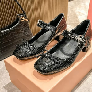 Sandalias de Tacón Alto con Punta Abierta de Moda de Verano para Mujer, Mules y Zuecos Casuales Retro, Nueva Colección de Lujo al por Mayor mius - Product Image 5