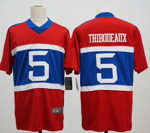 Maillots de football américain brodés pour hommes, 5 Kayvon Thibodeaux, 1 Malik Nabers, 97 <span class=keywords><strong>Dexter</strong></span> Lawrence, 0 Brian Burns, manches courtes - Product Image 5