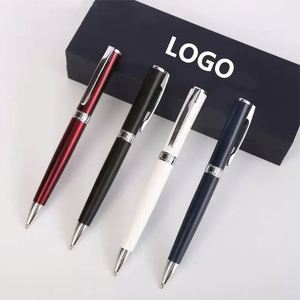 Custom Business Rotary Metal <b>Ballpoint</b> <b>Pen</b> with Gold Clip - Product Image 1