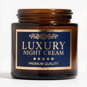 สติกเกอร์ติดขวดน้ำหอม/เครื่องสำอาง แบบโฮโลแกรม กันน้ำ กันน้ำมัน ติดทนนาน ผลิตจากไวนิล/พีวีซี สำหรับผลิตภัณฑ์ดูแลผิว พร้อมโลโก้สั่งทำได้ - Product Image 4