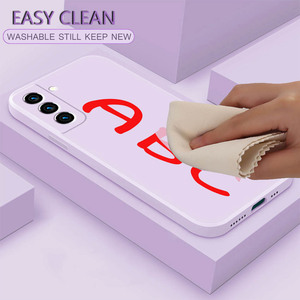Funda para teléfono Samsung Galaxy S26 Ultra, S24 Plus de silicona líquida, S25 de borde plano, funda protectora para S23 - Product Image 2