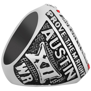 Anillo de campeonato de equipo de rana con cuernos de La Universidad Cristiana de Texas 2016, anillo de moda deportiva para hombres, álbum conmemorativo juvenil del campus - Product Image 3