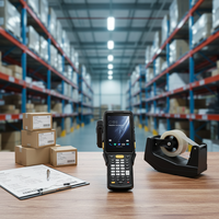 Chainway C61 Android 13 Smartphone resistente PDA Zebra 2D Escáner de código de barras CM710 UHF Lector RFID para gestión de inventario