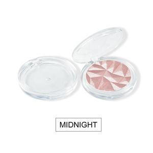 Resaltador DE CARA prensada con brillo OEM vegano Embalaje de oro Resaltador holográfico de maquillaje resaltador - Product Image 6