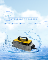 Nouveau chargeur de batterie intelligent haute fréquence 1250W Lithium Ion LiFePO4 72V 15A pour voiture électrique et bateau
