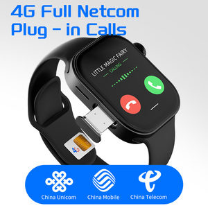Smartwatch 4G Full Netcom 2025 con SIM, Display AMOLED da <span class=keywords><strong>2</strong></span>.13'', Fotocamera Estraibile, Tracker, Sistema Android, Design Quadrato, IP67 - Product Image 3
