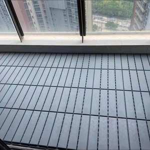 Eco Friendly Synthetic Wood Flooring for Poolside and Waterside Areas Mold Proof and Slip Resistance Surface - Product Image 1