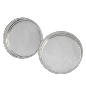 Test de tamis de finesse du ciment Diamètre de laboratoire d'analyse de tamis d'essai de 20 microns 200mm Maille tissée d'acier inoxydable de 300mm - Product Image 6