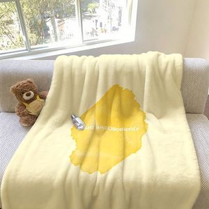 Manta de Franela de Coco para Verano, Manta Ligera Resistente a la Decoloración para Dormitorio y Sala de Estar, Impresión Personalizada OEM ODM - Product Image 6