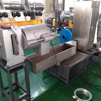 Granulateur de plastique industriel pour matériaux de déchets, granulation efficace, certifié CE, machine à faible entretien