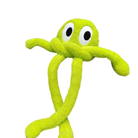 Peluche Pieuvre Kawaii en Gros, Décoration Thème Océan Personnalisée, Pieuvre en Peluche Rembourrée avec Grands Yeux, Coussin Pieuvre en Peluche Douce