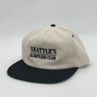 Casquettes Snapback 5 Panneaux Personnalisées Non Structurées, Casquettes Souples à Profil Bas en Coton 5 Panneaux Style Papa
