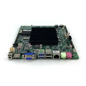 WANLAN-placa base Mini itx, procesador j4125, quad core, compatible con DDR4, 4GB, tarjeta de memoria de hasta 16GB de RAM, 3 años de garantía