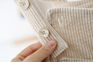 <span class=keywords><strong>Pantalon</strong></span> en velours côtelé marron décontracté pour bébé et tout-petit avec poches, salopette pour garçon - Product Image 5