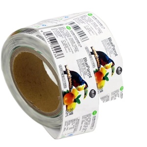 Etiquetas Autoadhesivas Rectangulares de Papel en Rollo para Té Verde Jazmín Alishan con Código de Barras - Product Image 3
