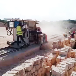Hualong Hkss-1400 máy móc đá mềm mỏ đá núi lửa Khối Máy cắt gạch cho đá sa thạch đá vôi cắt đá ong - Product Image 6