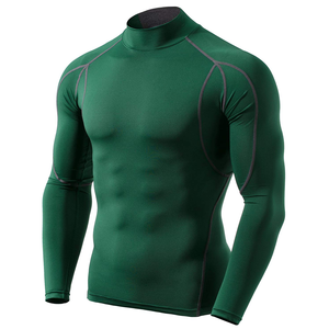 Vente en gros de chemise de compression pas chère sur mesure Rash Guard Full Sublimé Plain Tackle Twill Respirant Feature - Product Image 1
