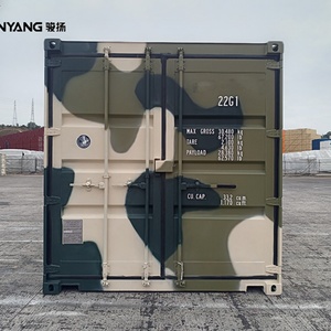 ตู้คอนเทนเนอร์แห้งลายพรางเหล็กคอร์เทน ขนาด 20 ฟุต 20GP ทนทานต่อสภาพอากาศ มือสอง สภาพดี ขายดี - Product Image 3