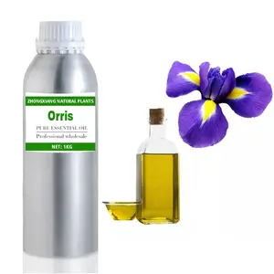 Fornitura di fabbrica grado terapeutico olio di Iris biologico naturale puro al 100%/olio essenziale di Orris nel prezzo all'ingrosso