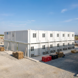 TOPPRE Maison en conteneur bon marché Maisons en conteneur Immeuble de bureaux à <span class=keywords><strong>cadre</strong></span> de 20 pieds Maisons en conteneur détachables de 40 pieds Maisons de 3 chambres à coucher - Product Image 2